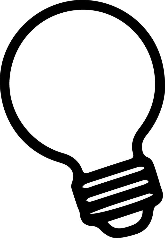 light bulb clip art vector