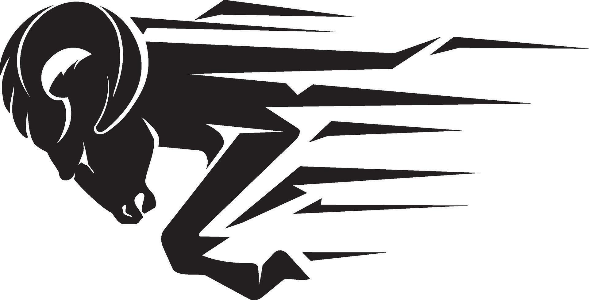 Ram Bust Speed Lunge vector