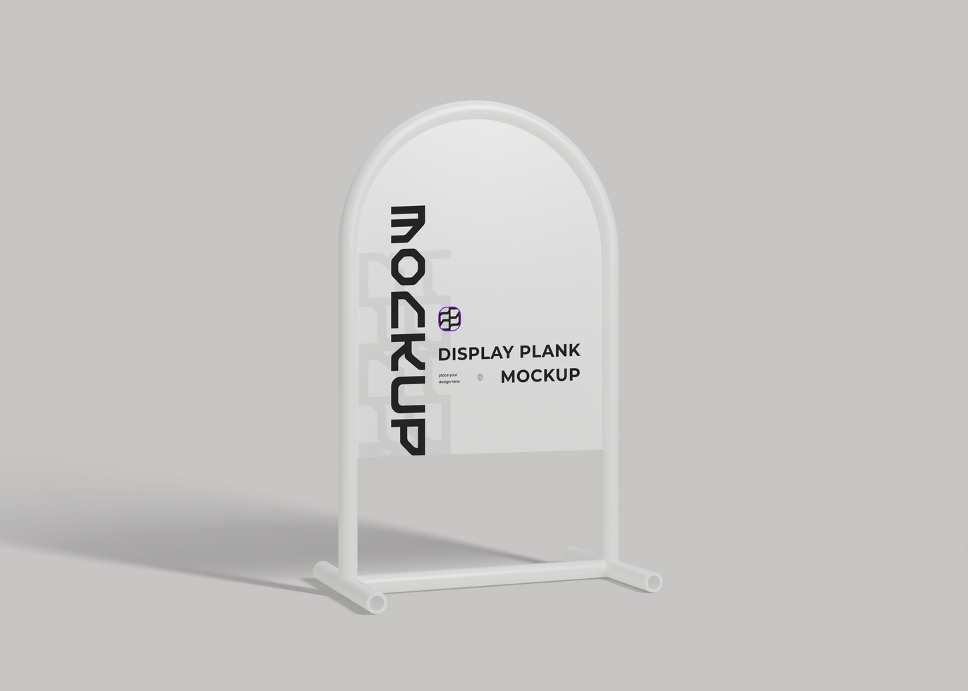 Outdoor Wall Metal Plank Mockup psd