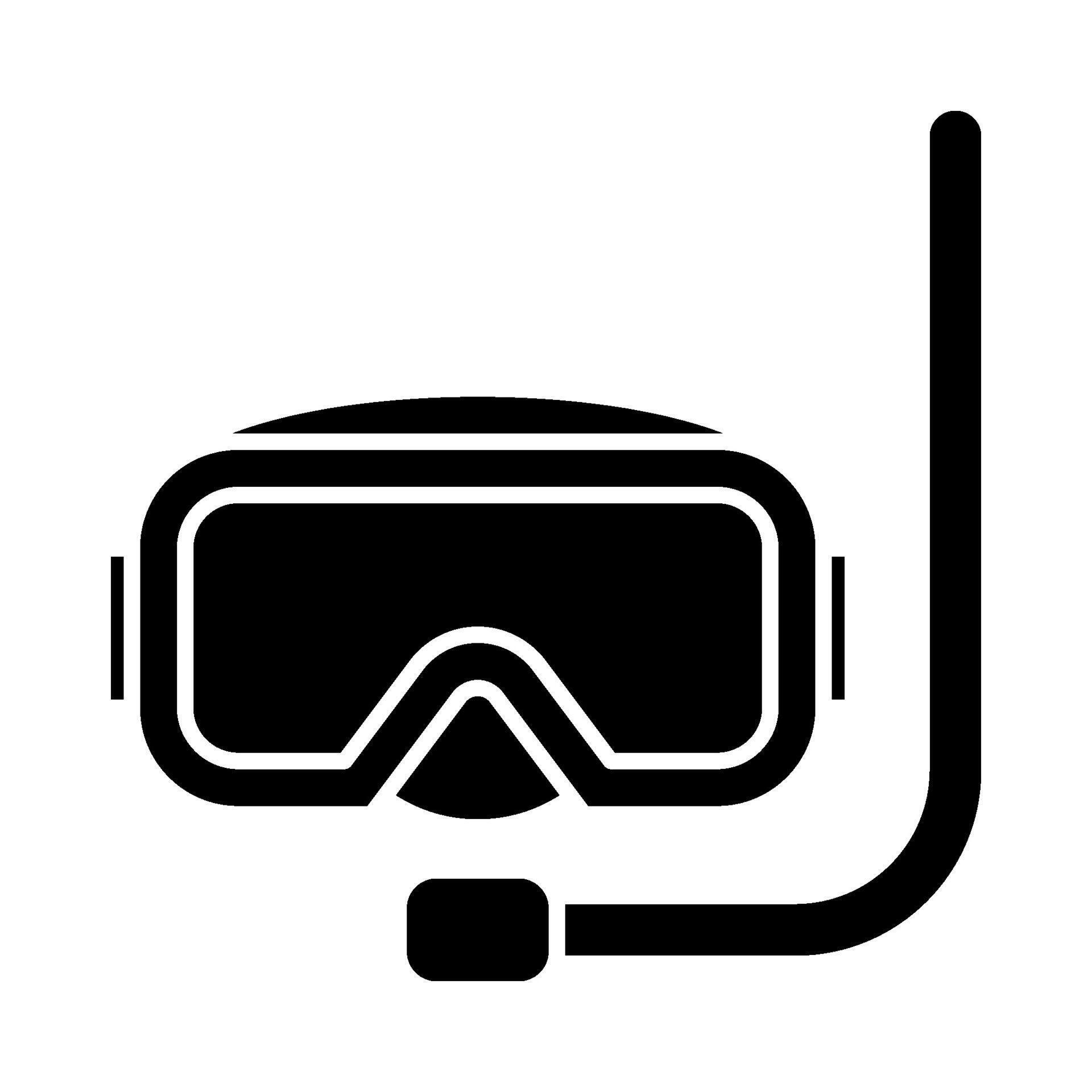diving mask solid icon 66383895 Vector Art at Vecteezy