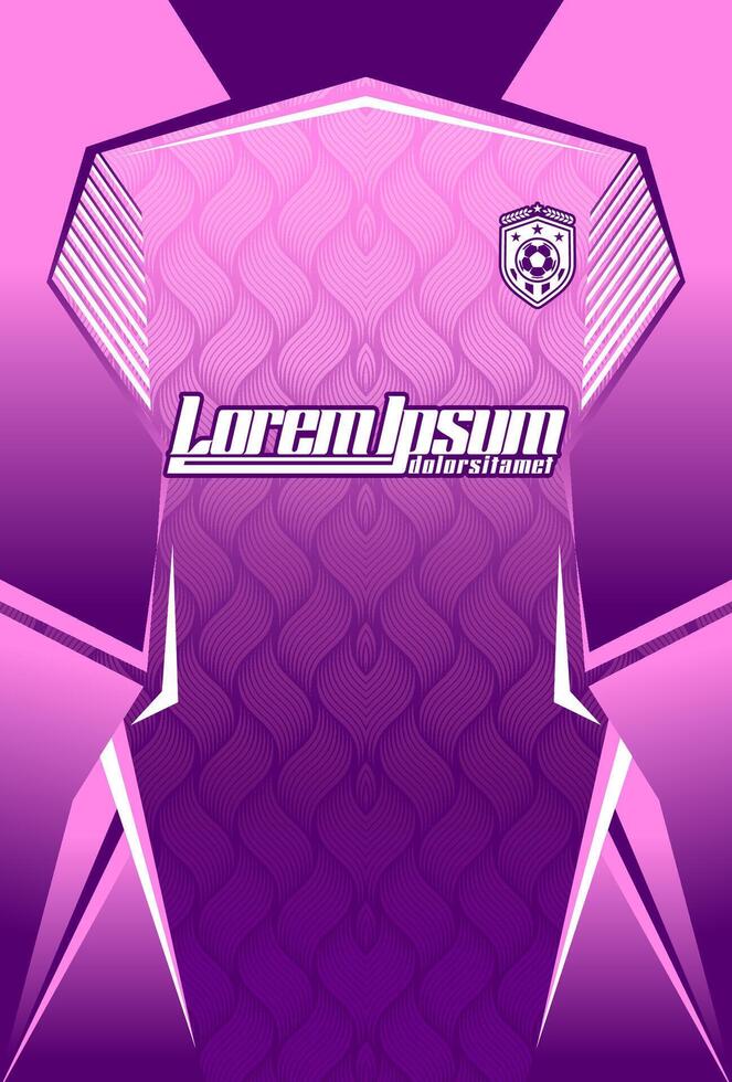 Abstract background for sports jersey pattern purple pink strip vector