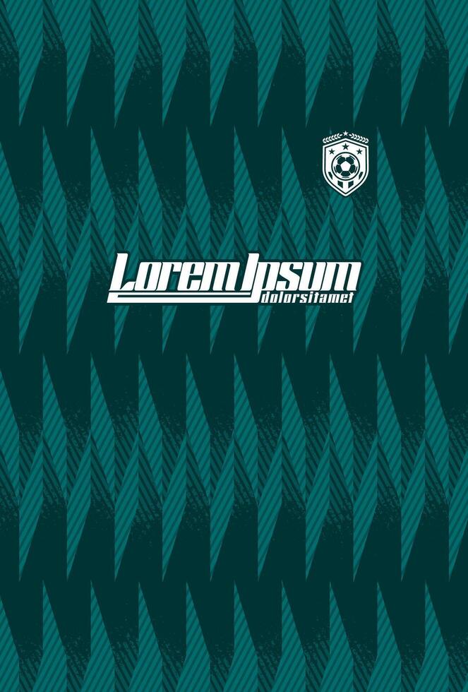 Abstract background for sports jersey pattern dark tosca geomatric vector