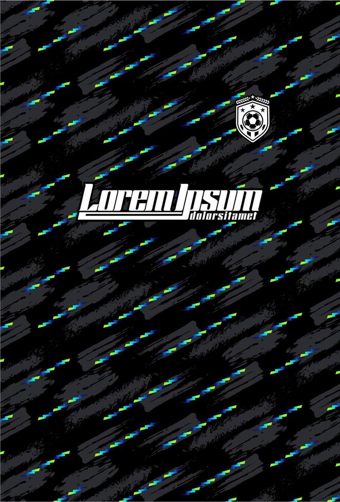Abstract background for sports jersey pattern grunge black gradient vector