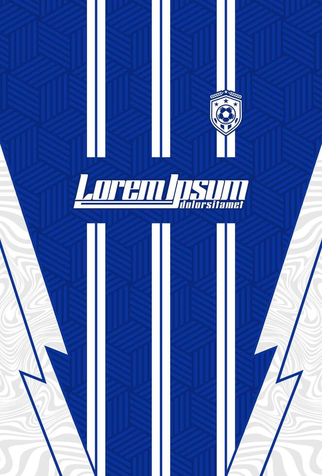 Abstract background for sports jersey pattern blue liquid vector