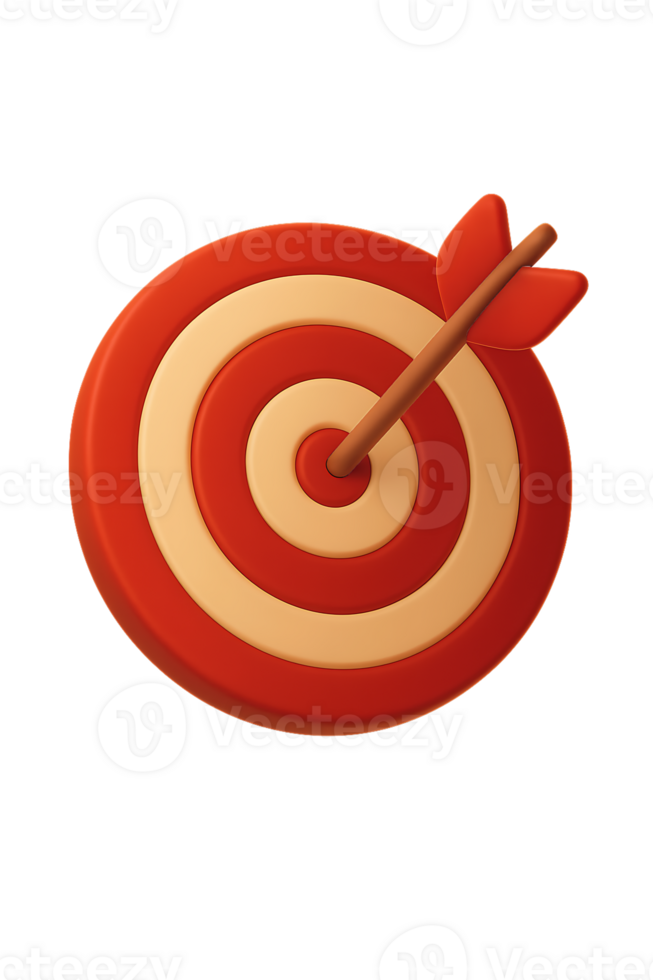3D target board png