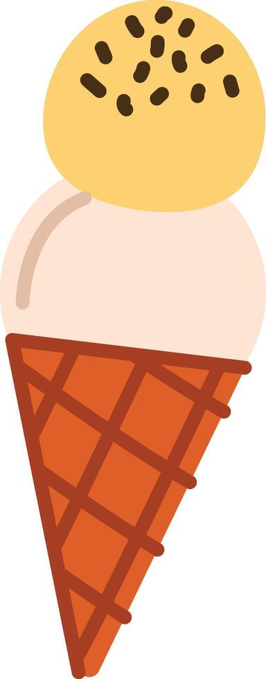 Ice Cream Cone Food vector