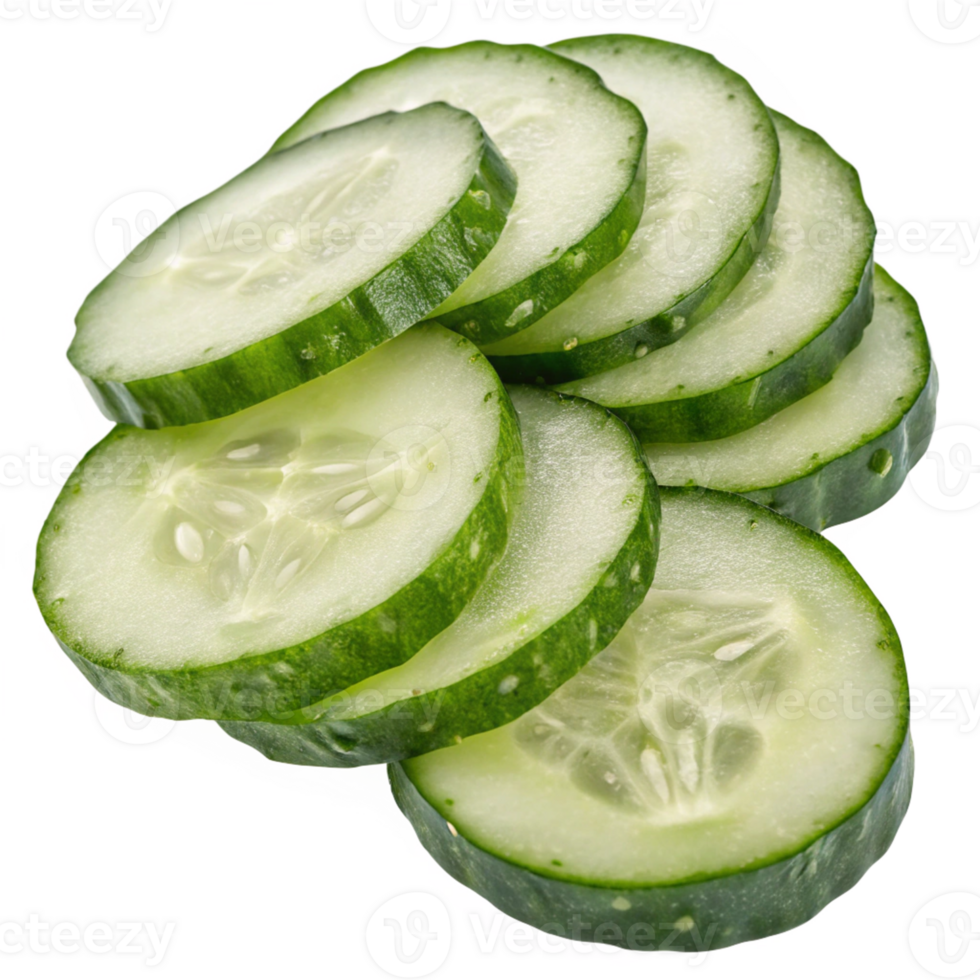 slices of cucumber png