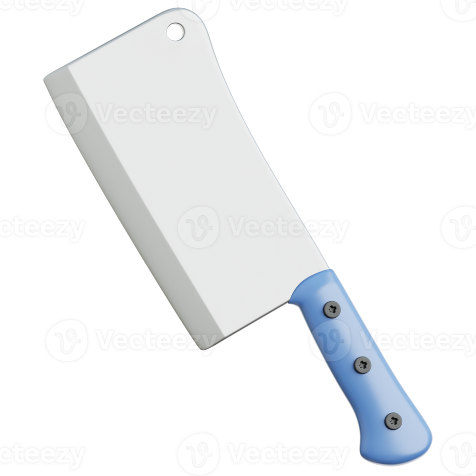 Butcher Knife 3d Illustration png