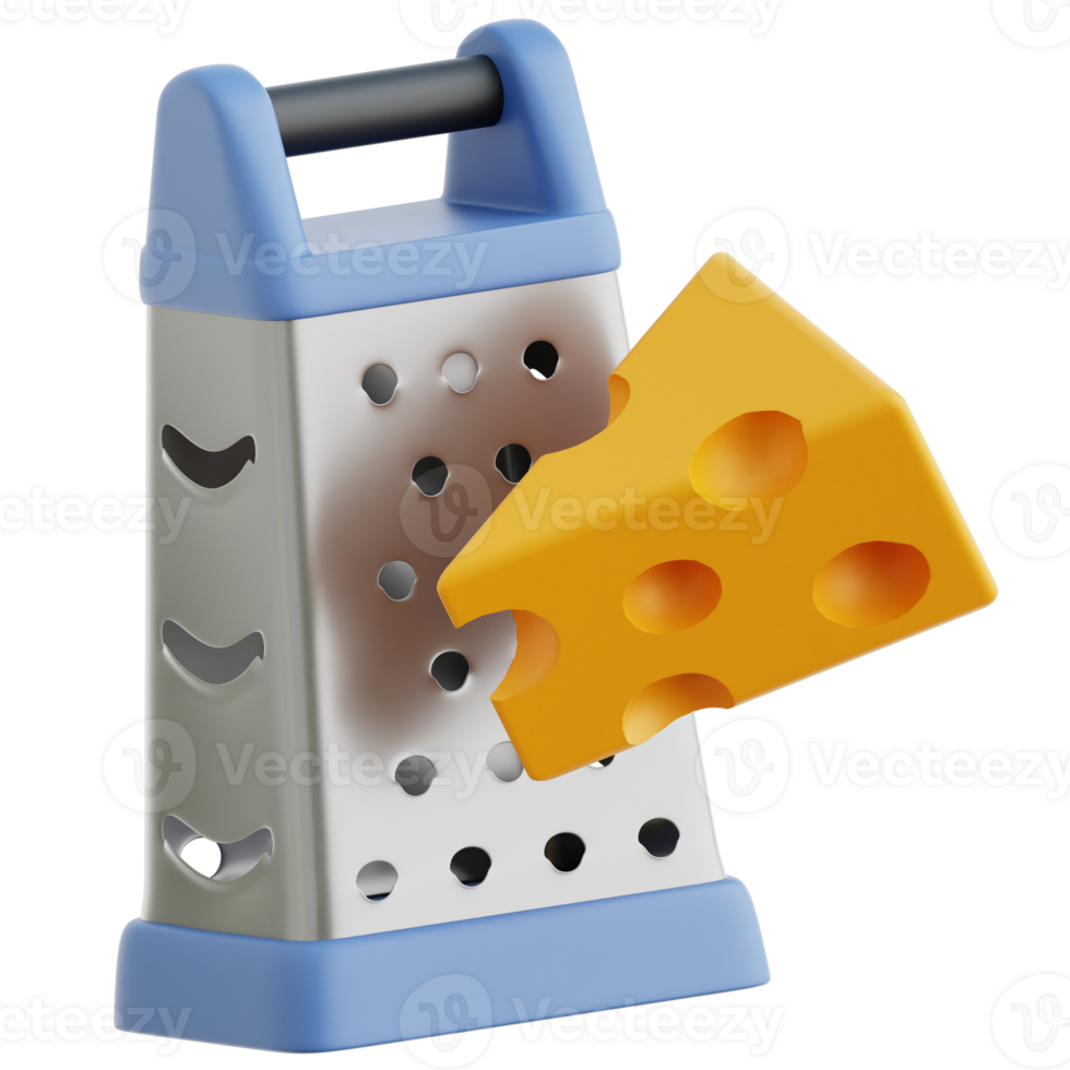 Cheese Grater 3d Illustration png