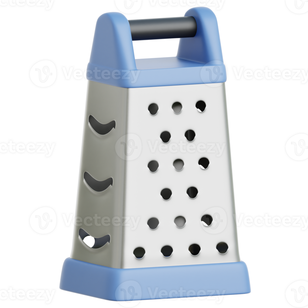 Cheese Grater Tool 3d Illustration png