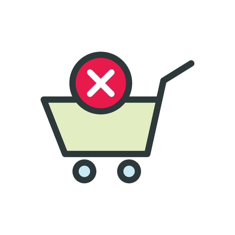 Out of Stock icon design templates simple and modern concept, isolated vector