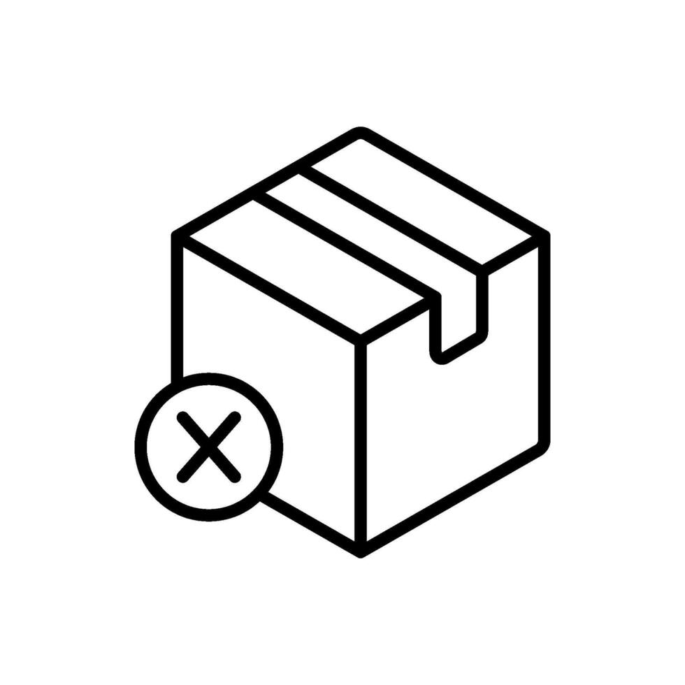 Out of Stock icon design templates simple and modern concept, isolated on white vector