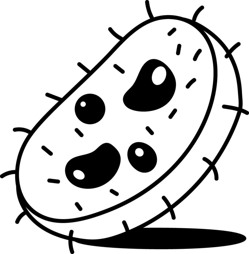 A sketchy style icon of chief cell vector