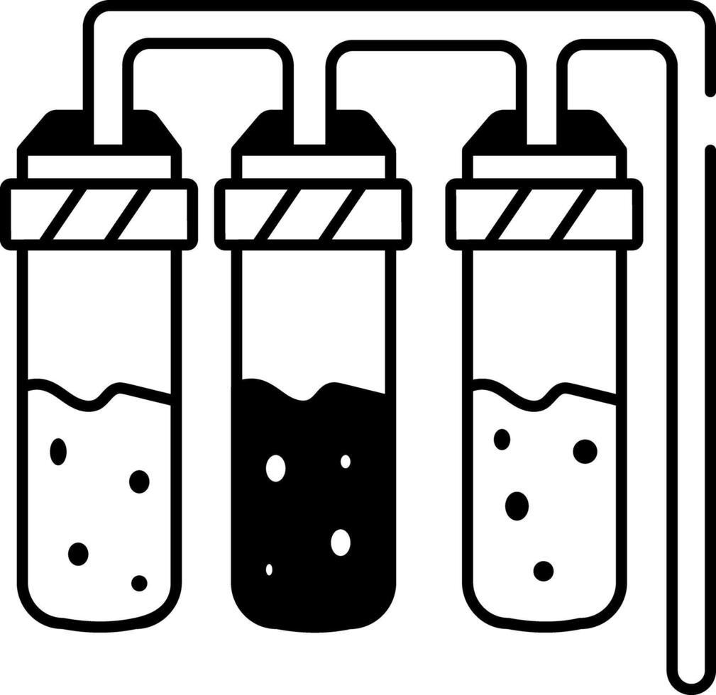 A doodle style icon of water filtration vector