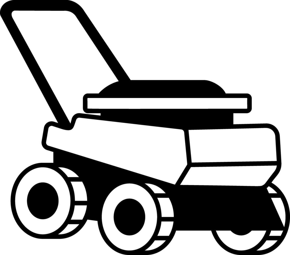 A sketchy style icon showing a dust applicator vector