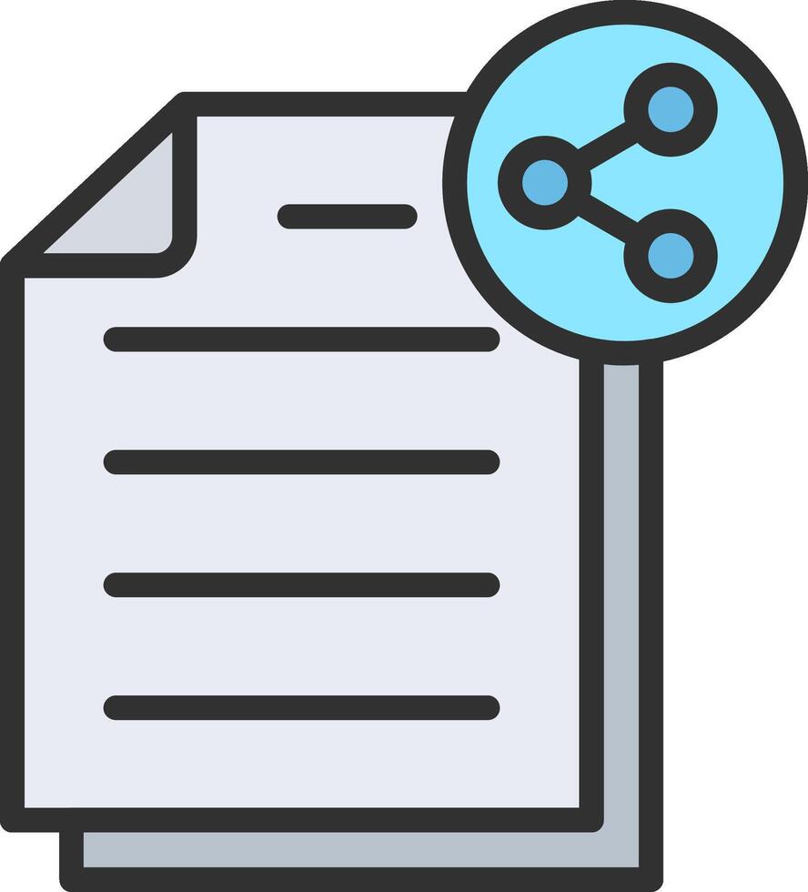Share App Focused Design vector