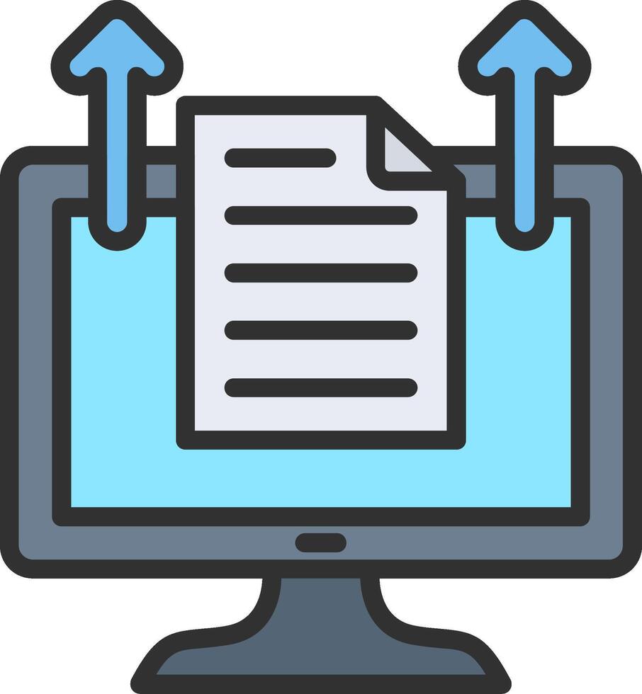 Upload Digital App Concept vector
