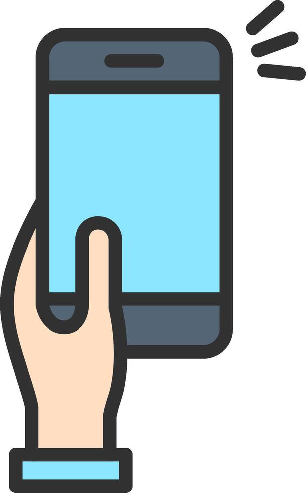 Selfie UX Focused Shape vector