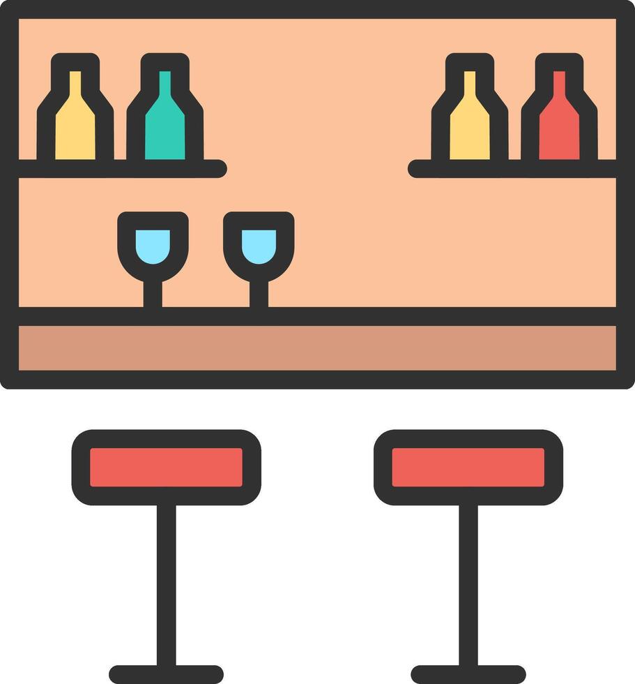 Bar Thin Line Element vector