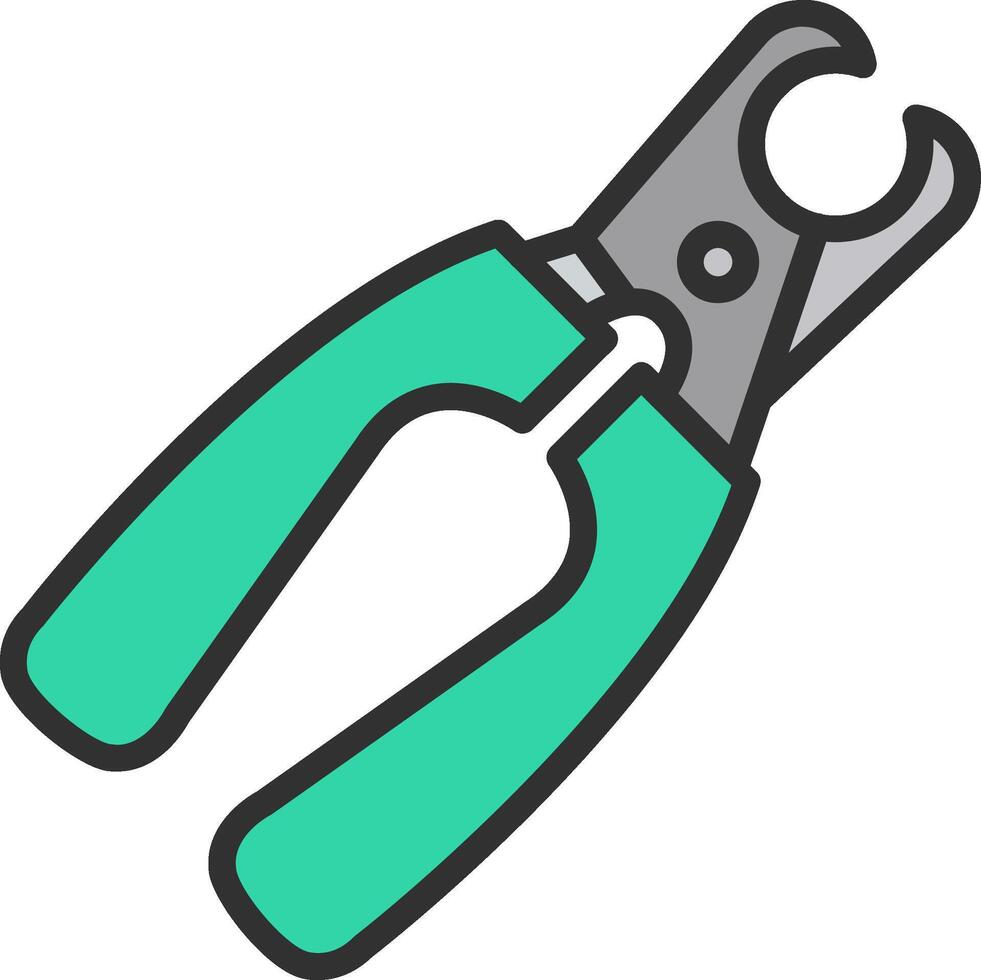 Nail Clipper Clean Digital Design vector