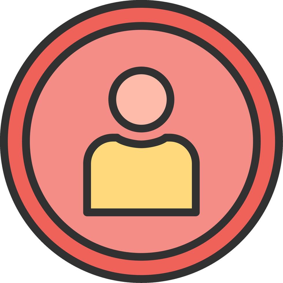 User Muted Tone Element vector