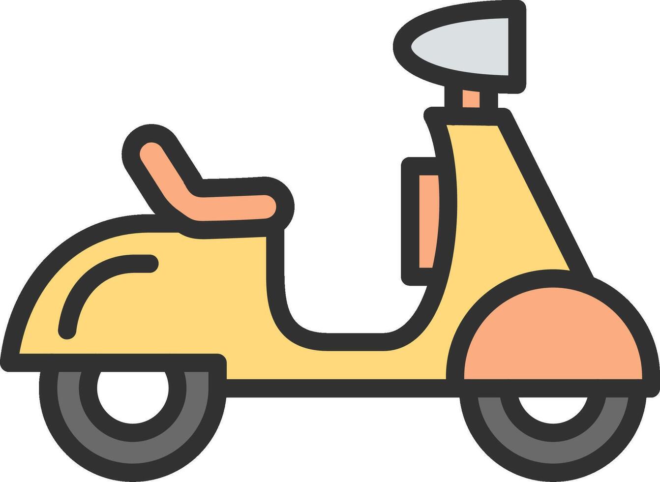 Vespa Geometric App Mark vector