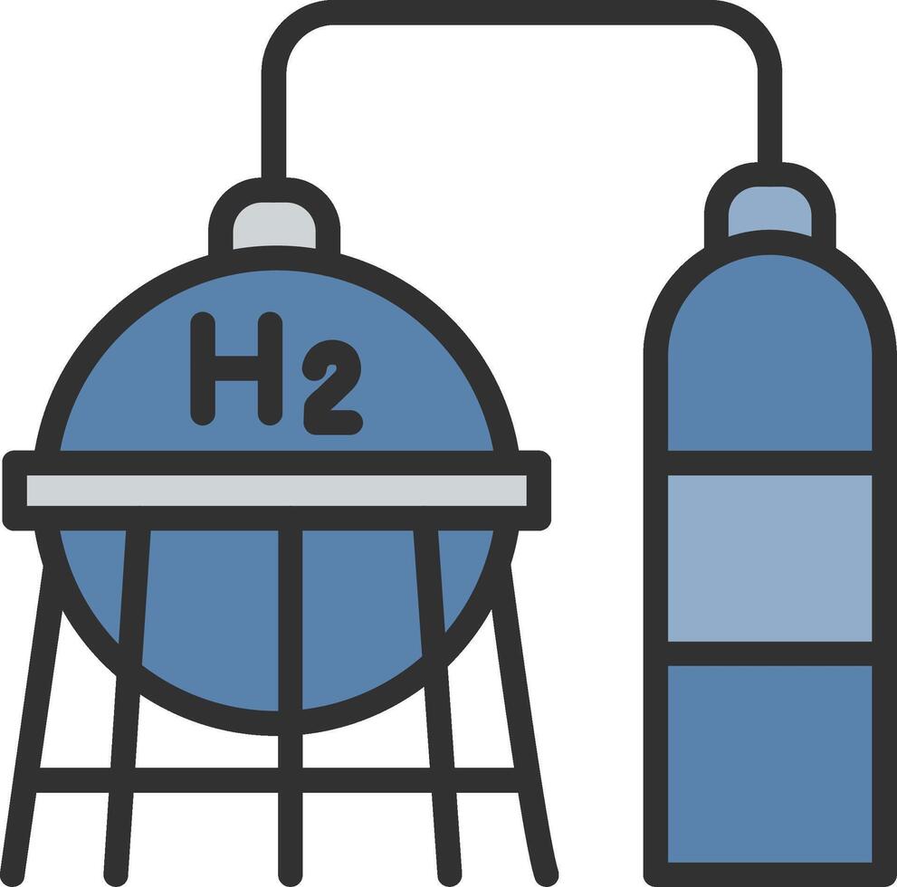Hydrogen Coded UI Symbol vector