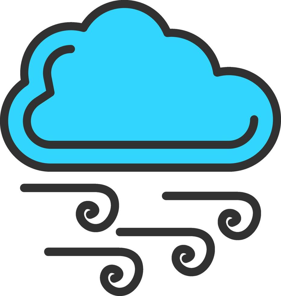 Windy Minimal UI Element vector