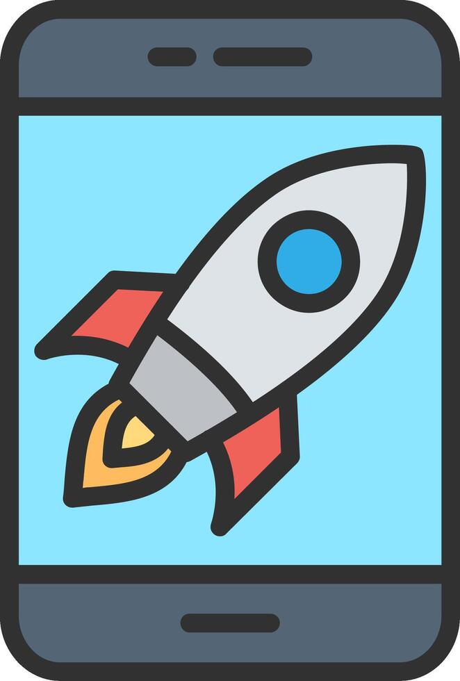 Mobile Mobile App Illustration vector