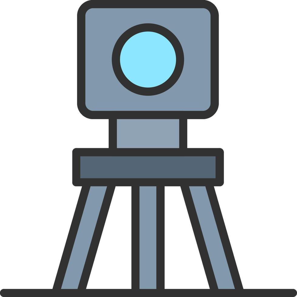 Camera User-Friendly Drawing vector