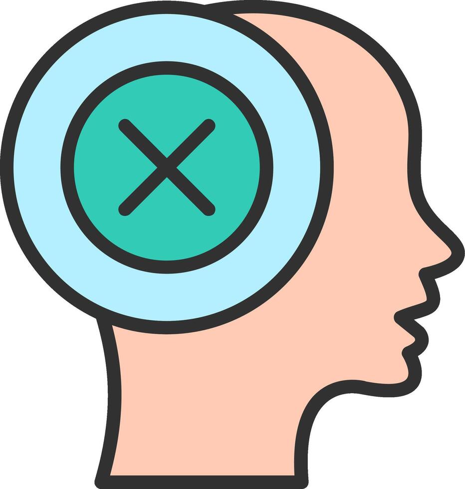 Failure Flat Symbol vector