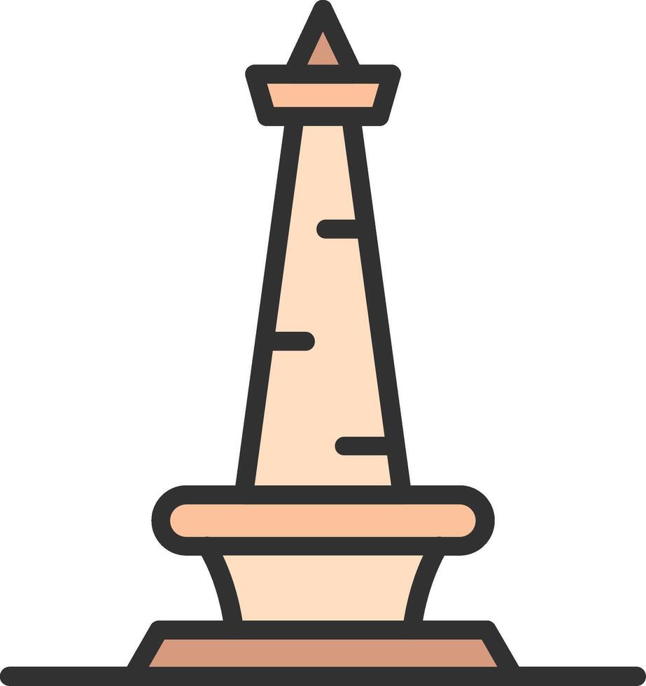 Monas Gradient Color Form vector