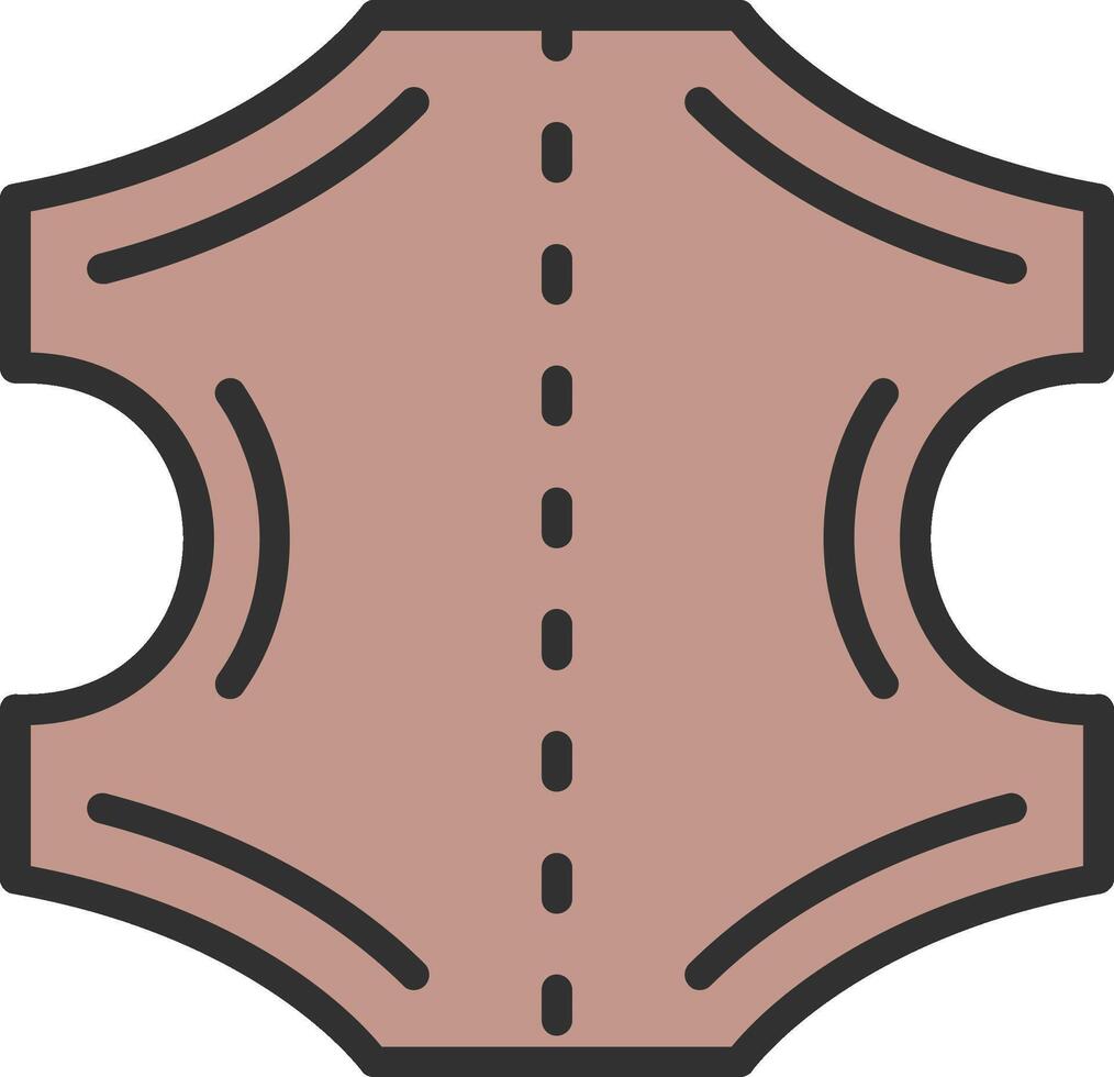 Leather Responsive App Shape vector