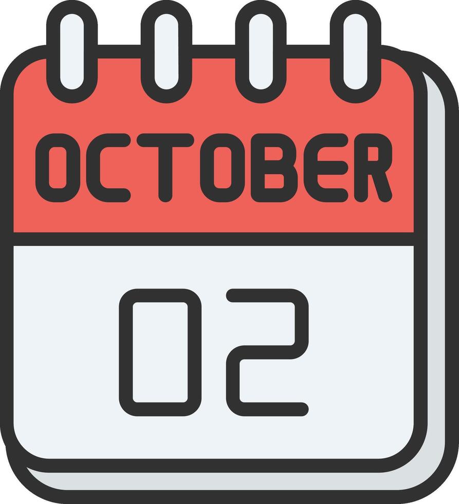 2 October Smooth UI Symbol vector