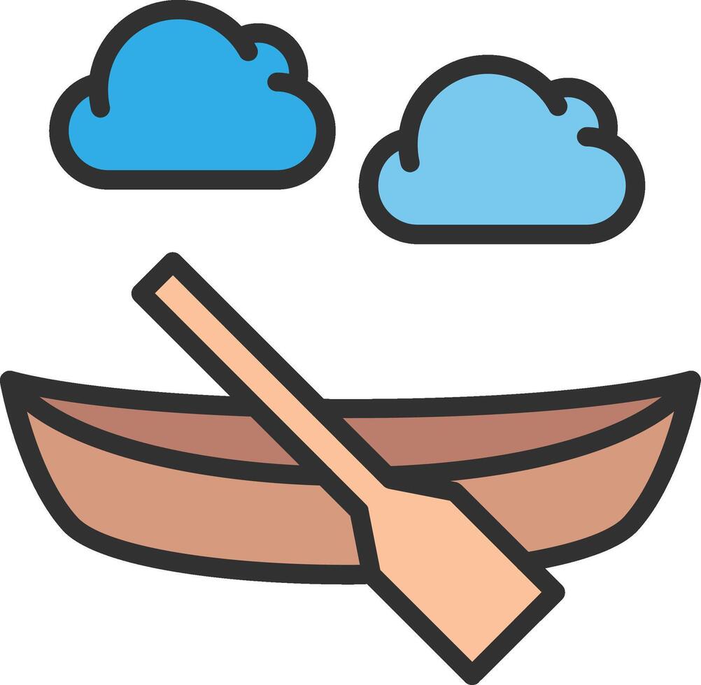 Canoe Business App Graphic vector