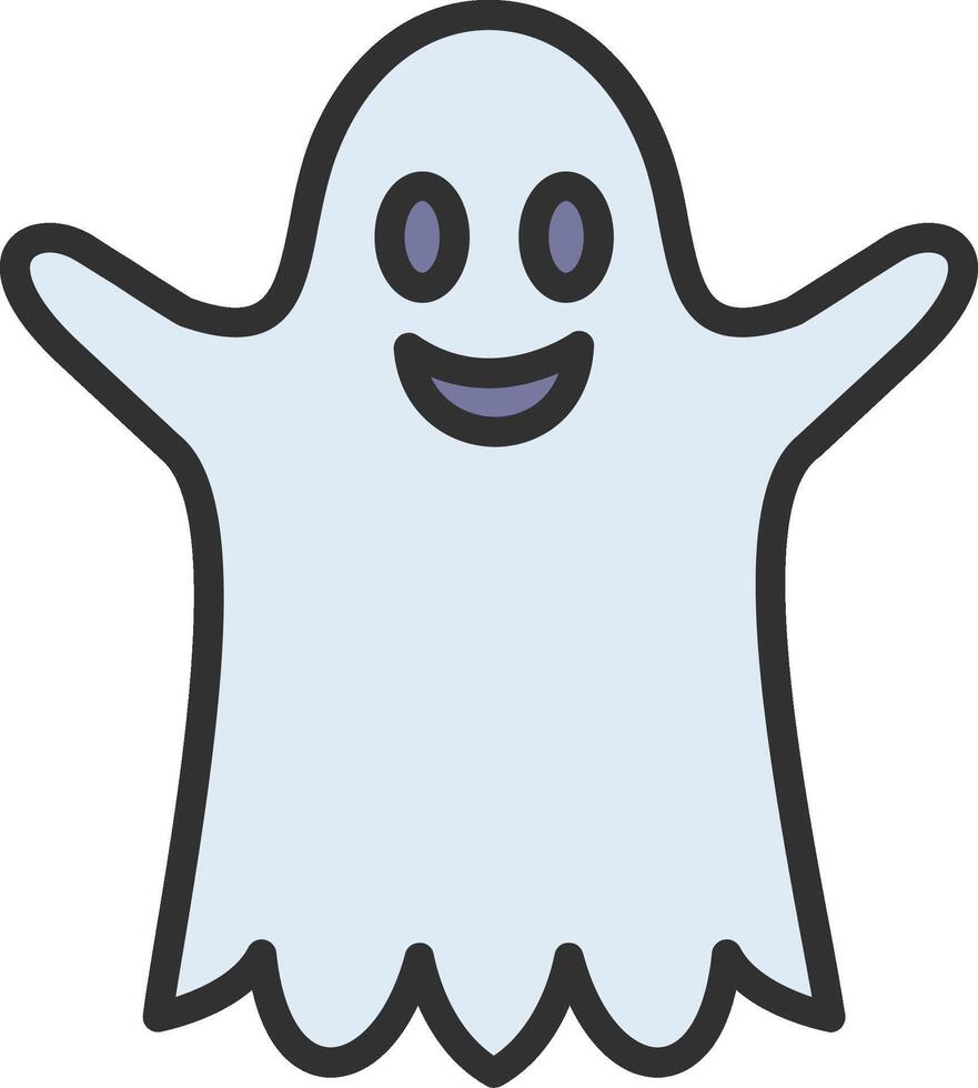 Ghost Minimal UI Element vector