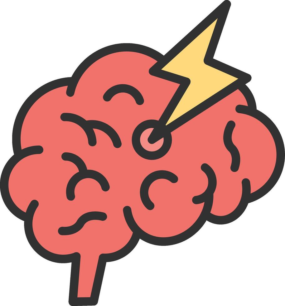 Stroke Modern Shape Graphic vector