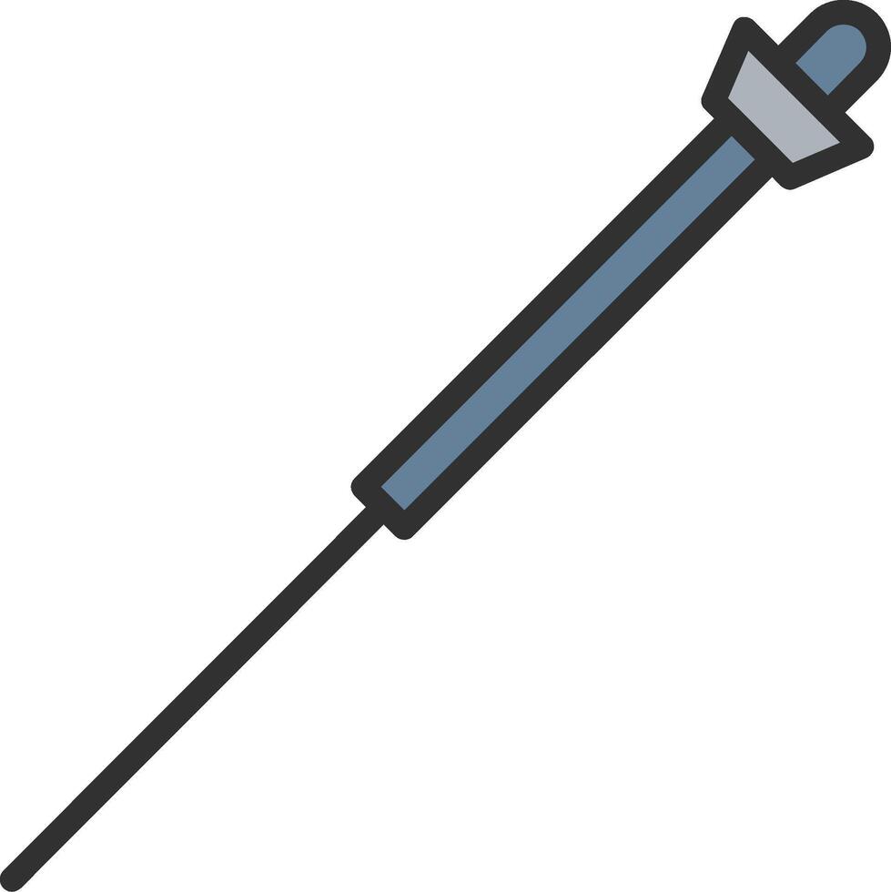 Needle Mobile App Illustration vector
