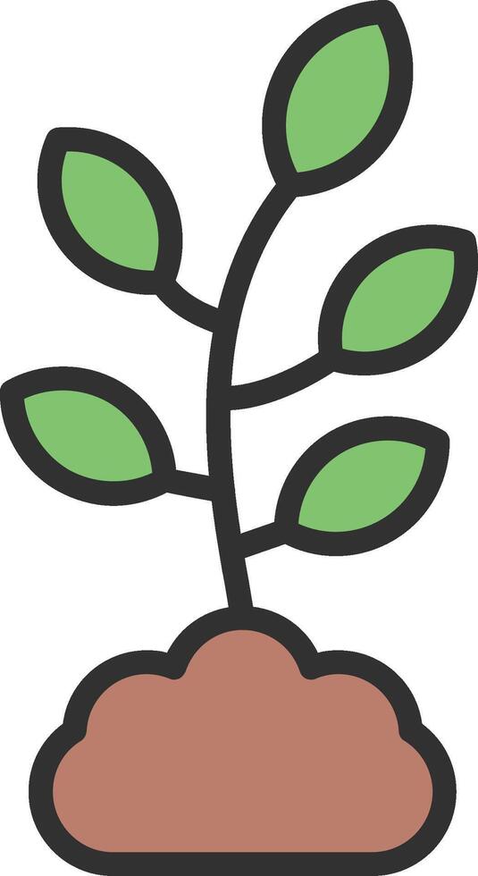 Plant Creative Sketch Element vector