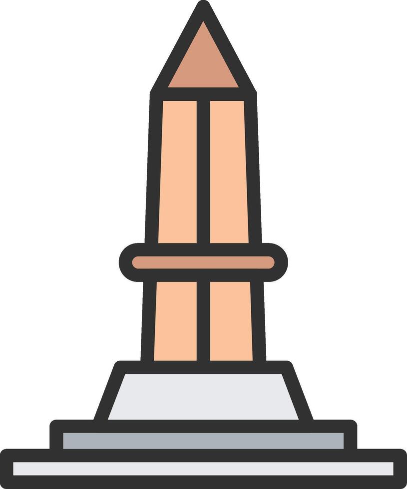 Obelisk Wireframe App Design vector