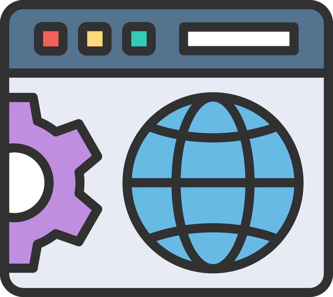 Web optimization Minimal Graphic Visual vector