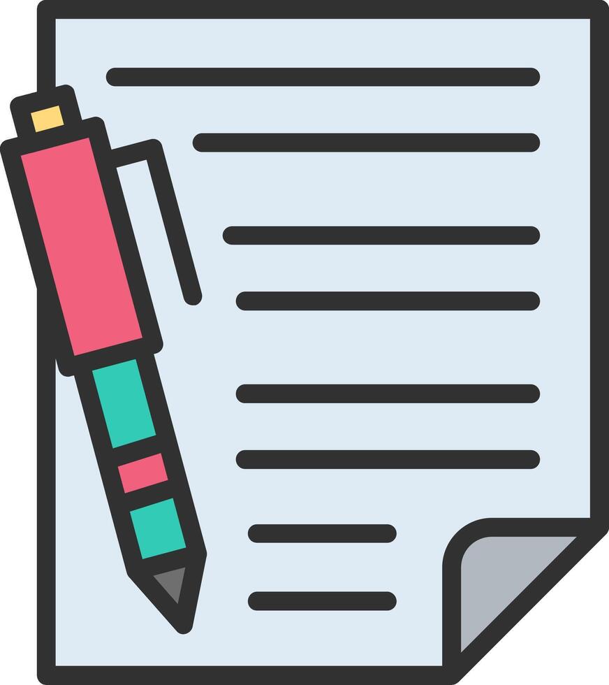 Notes Illustrated Concept Graphic vector