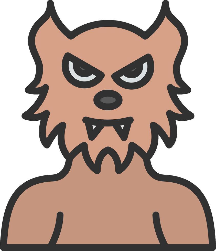 Werewolf Business App Graphic vector