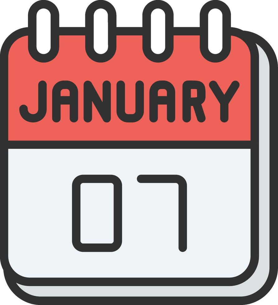 7 January Geometric App Mark vector
