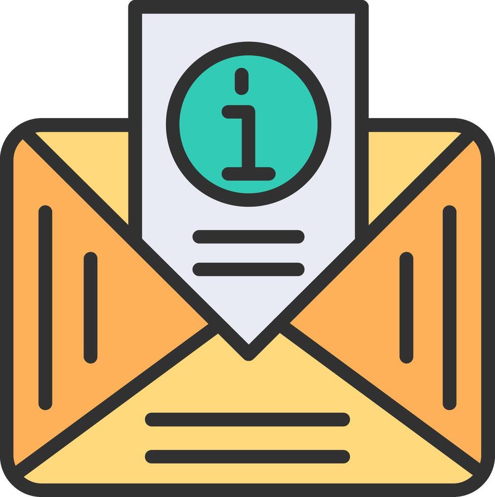 Mail Cool Tone Form vector