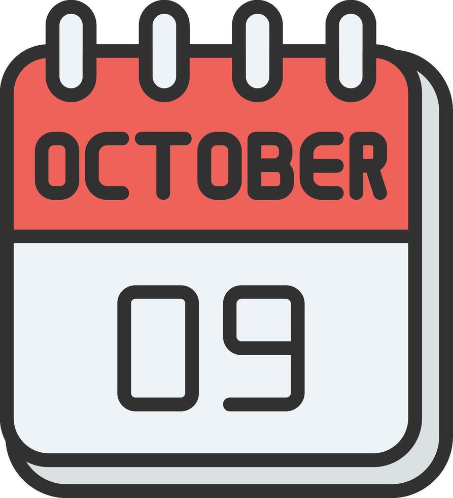 9 October 3D Interface Shape vector