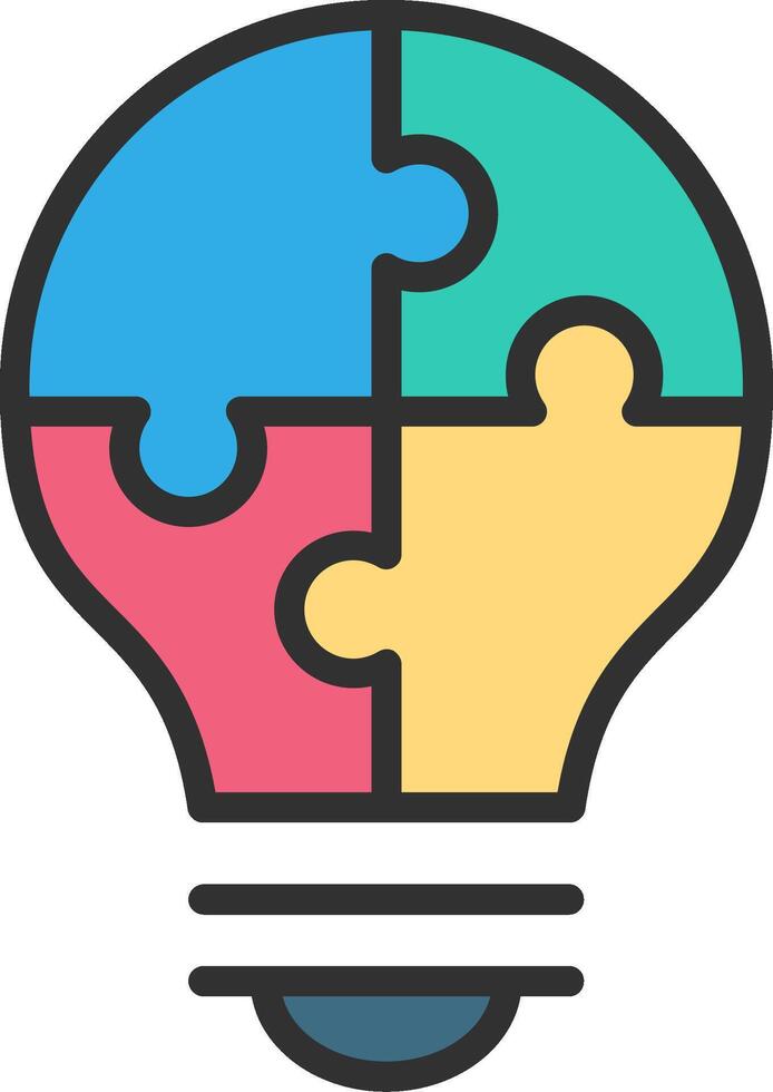 Ingenuity Dark Mode Symbol vector