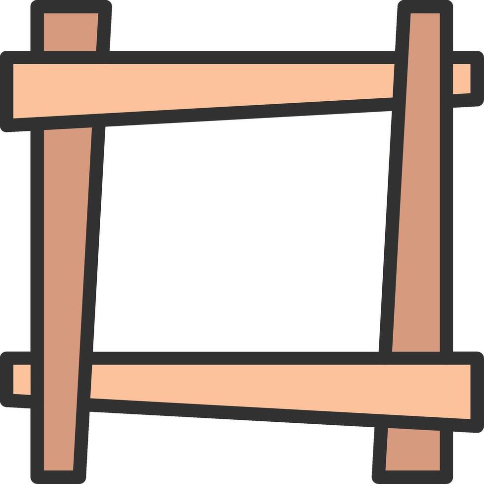 Frame Color Stroke Symbol vector