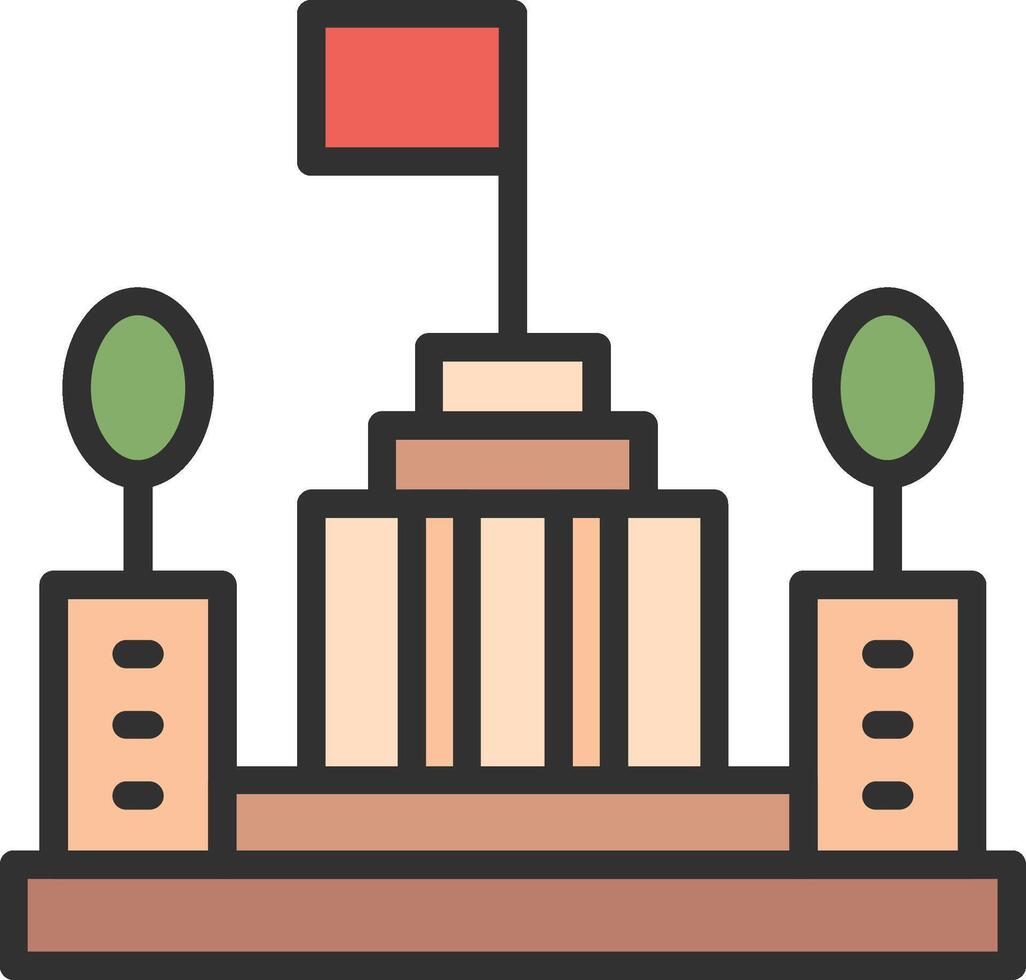 Slavin Memorial Bratislava Web Style Graphic vector