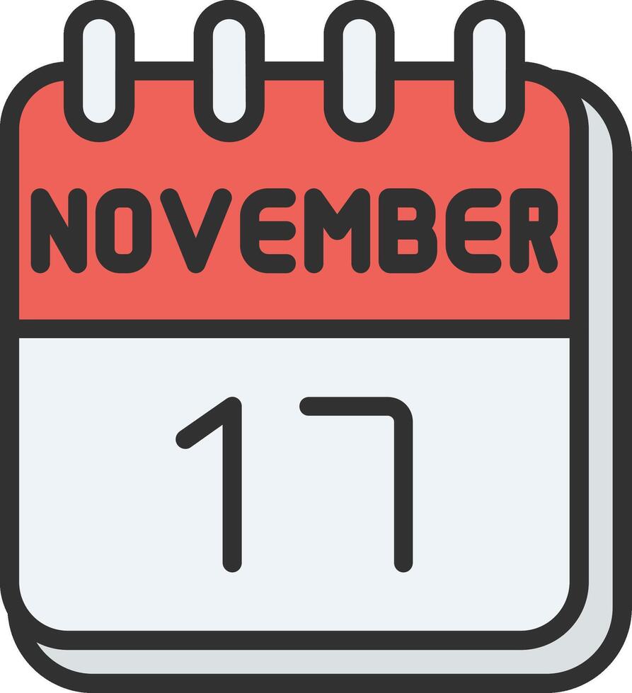 17 November Digital App Concept vector